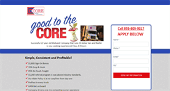 Desktop Screenshot of drivecorecarrier.com